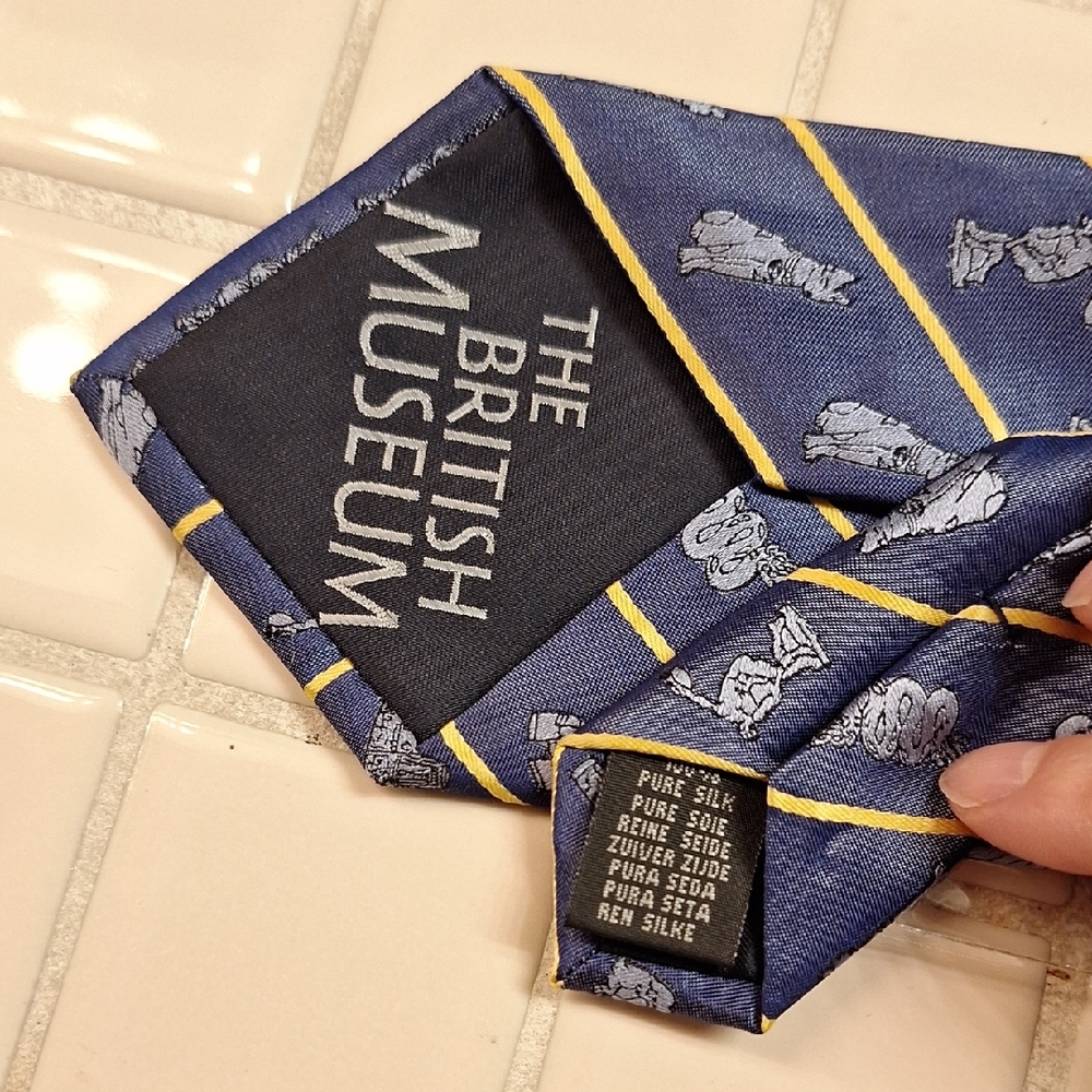 Blue Silk Tie